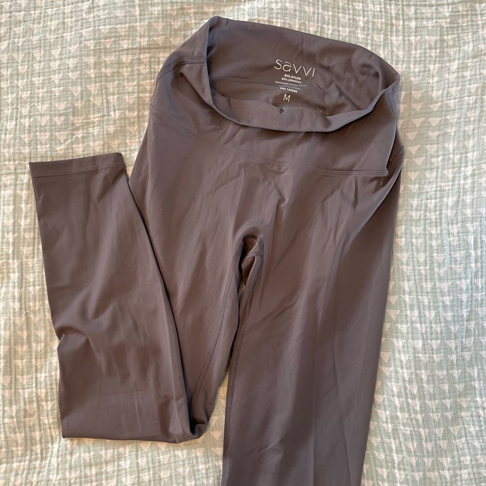 Savvi Koza athletic leggings in gray